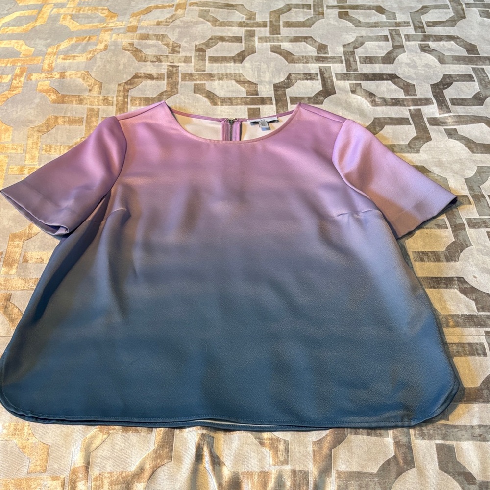 Halston Heritage short sleeved top, size medium